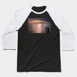 Sunrise at Corner Inlet, Yanakie, South Gippsland Baseball T-Shirt